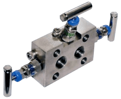 Delta Controls Direct Mount 3 Valve Manifold, V3D